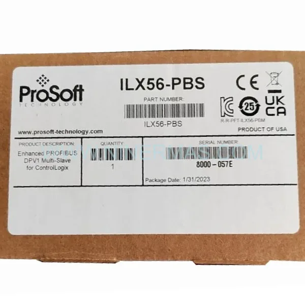 ProSoft ILX56-PBS PROFIBUS DPV1 Slave Module for ControlLogix New Original Ready to ship