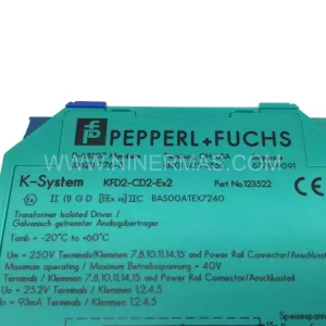 Pepperl+Fuchs KFD2-CD2-EX2 | Retrofit & System Modernization Barrier