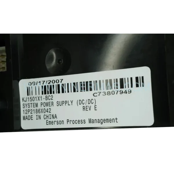 Original EMERSON KJ1501X1-BC2 - Industrial Spare Parts