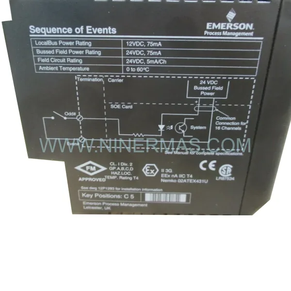 Original EMERSON KJ3008X1-BA1 - Industrial Spare Parts