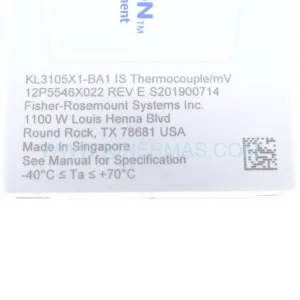 Original EMERSON KL3105X1-BA1 - Industrial Spare Parts