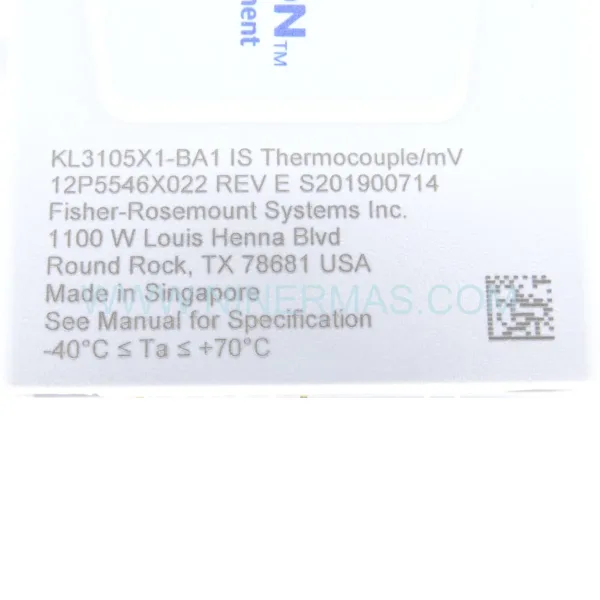 Original EMERSON KL3105X1-BA1 - Industrial Spare Parts