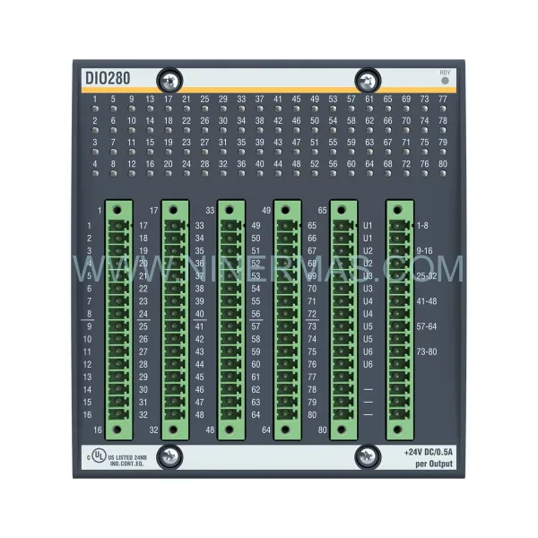 Original Bachmann KZ-DIO280 B+C Input Module - Industrial Retrofit Component
