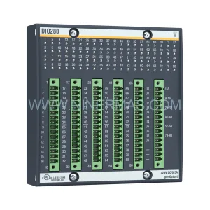 KZ-DIO280 B+C Input Module Rear Side & Label - Bachmann