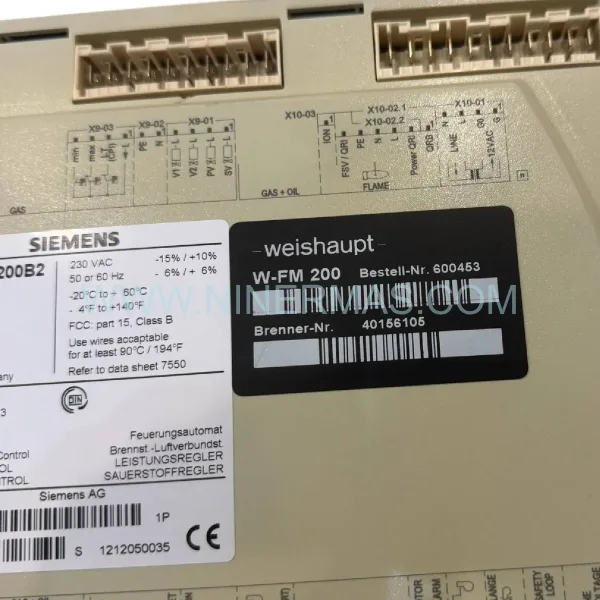 Siemens LMV52.200B2 Burner Control Unit | Original & New Spare Parts