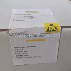 Bachmann MC206 Controller Module PLC CPU RISC Processor up to 1000MHz for M1 Automation New Original Ready to ship