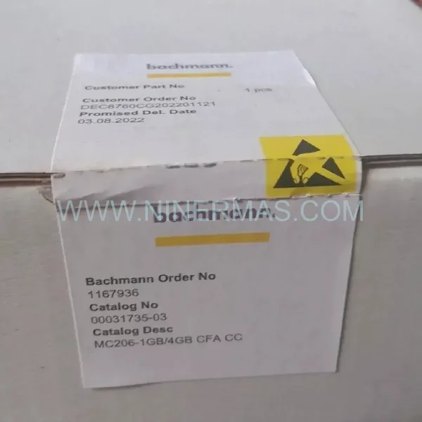 Bachmann MC206 Controller Module PLC CPU RISC Processor up to 1000MHz for M1 Automation New Original Ready to ship