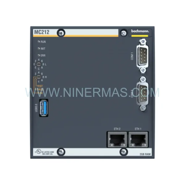 Bachmann MC212 Compact High-Performance Industrial Controller Dual-Core MC200 Series PLC New Original Ready to ship