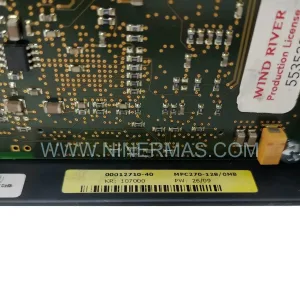 MPC270 Input Module Rear Side & Label - Bachmann