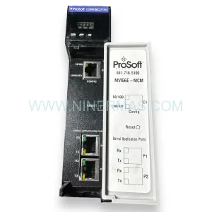 MV156E-MCM Input Module Rear Side & Label - ProSoft