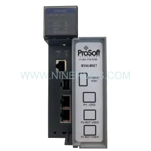 ProSoft MVI46-MNET Module Details & Connectors View