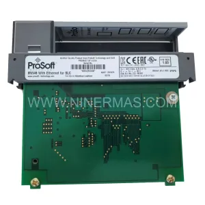 MVI46-MNET Input Module Rear Side & Label - ProSoft