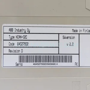 ABB NCAN-02C CANopen Adapter Module New Original Ready to ship