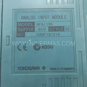 Original Yokogawa NFAI135-S50 Input Module - Industrial Retrofit Component