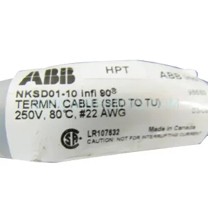 ABB NKSD01-10 SOE DI Module Cable 10 Ft PVC New Original Ready to ship