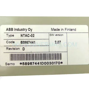 ABB NTAC-02 Pulse Encoder Interface Module New Original Ready to ship
