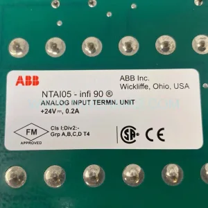ABB NTAI05 Analog Input Termination Unit - New Original