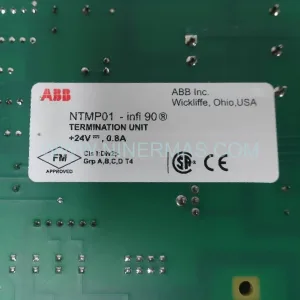 ABB NTMP01 Temperature Input Module 8-Channel RTD/TC New Original Ready to ship
