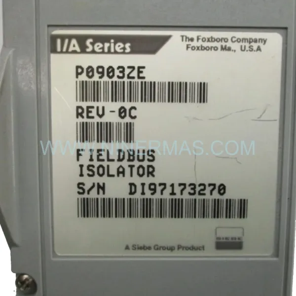 Original Invensys Foxboro P0903ZE - Industrial Spare Parts