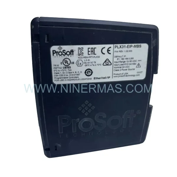 ProSoft PLX31-EIP-MBS4 Gateway EtherNet/IP to Modbus RTU/ASCII 4-Port Converter New Original Ready to ship