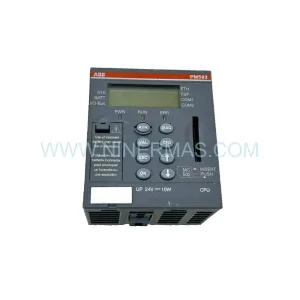 PM583-ETH Input Module Rear Side & Label - ABB