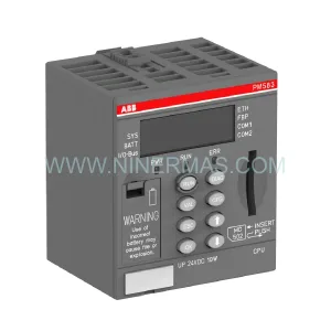 PM583-ETH Input Module Rear Side & Label - ABB