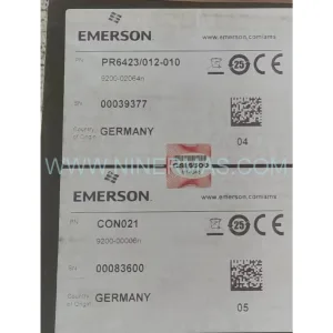 PR6423/00R-030 Emerson EPRO 8mm Eddy Current Sensor | Original Spare Parts