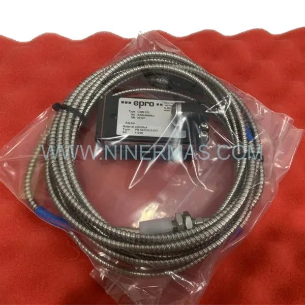 PR6423/01M-010 Armored Eddy Current Sensor | Emerson EPRO – Original Spare Parts