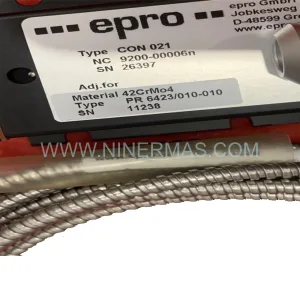 PR6423/01M-010 Armored Eddy Current Sensor | Emerson EPRO – Original Spare Parts