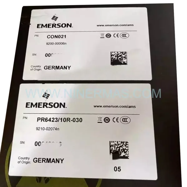 PR6423/10R-030+CON021 Emerson EPRO Eddy Current System | Original Spare Parts