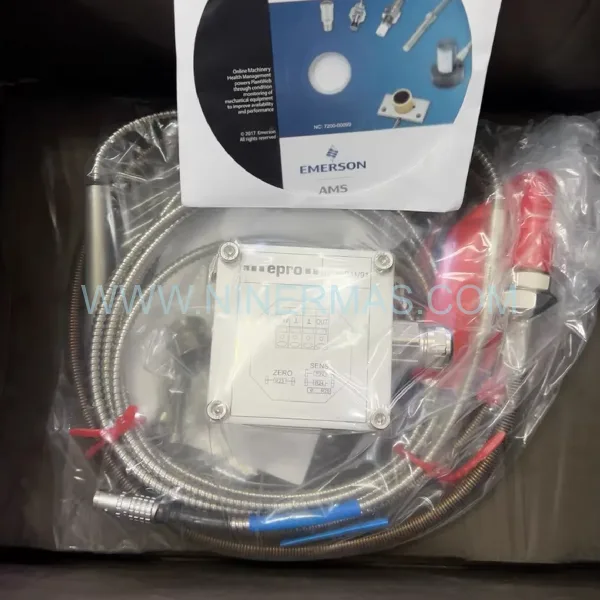 Emerson EPRO PR6425/010-100+CON021 Eddy Current Converter — New & Original