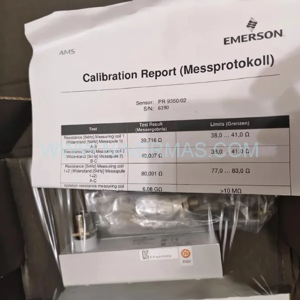 Emerson EPRO PR9350/02-S2 | Retrofit & System Modernization Parts