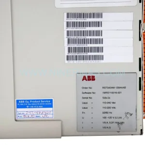ABB REF543 Feeder Protection & Control Relay New Original Ready to ship