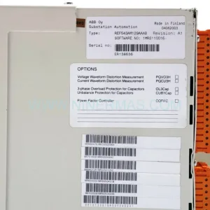 ABB REF543 Feeder Protection & Control Relay New Original Ready to ship