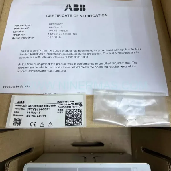 ABB REF601BD446NB1NH CT-1A Protection Relay W/O Communication New Original Ready to ship