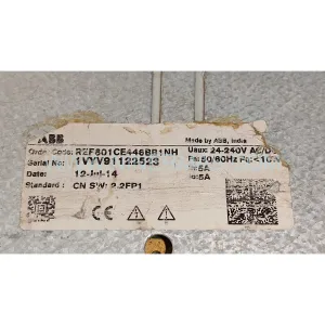 ABB REF601BD446NB1NH CT-1A Protection Relay W/O Communication New Original Ready to ship