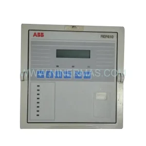 REF610C55HCNT Input Module Rear Side & Label - ABB