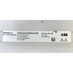 ABB RER620 Numerical Line Distance Protection Relay New Original Ready to ship