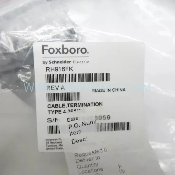 Original Invensys Foxboro RH916FK - Industrial Spare Parts