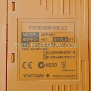 Yokogawa SCP461-51 S1 Processor Module ProSafe-RS Safety Controller New Original Ready to ship