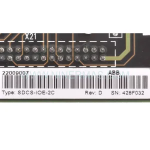 ABB SDCS-IOE-2C I/O Expansion Board for DCS500/DCS800 Drives New Original Ready to ship