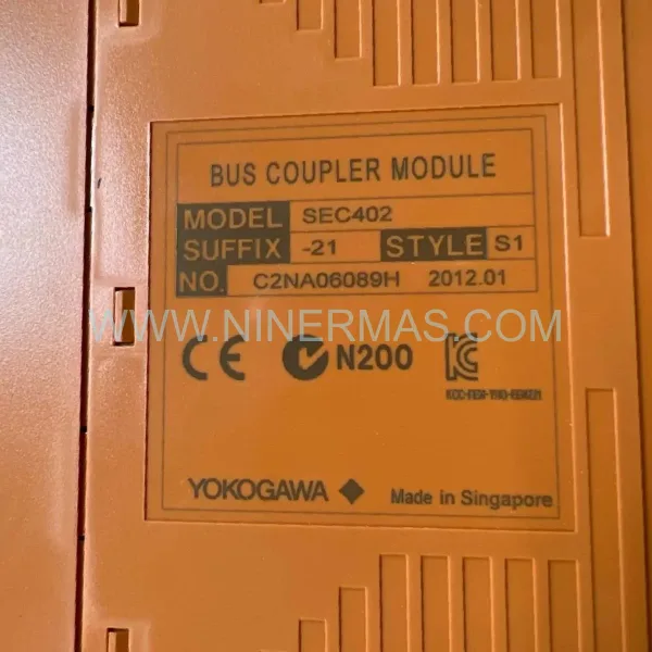 Original Yokogawa SEC402-21 Input Module - Industrial Retrofit Component