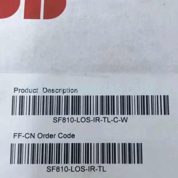ABB SF810-FOC-IR-TL Fiber Optic IR Flame Scanner New Original Ready to ship