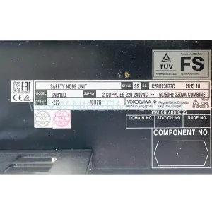 Original Yokogawa SNB10D-225/CU2N Spare Part Component