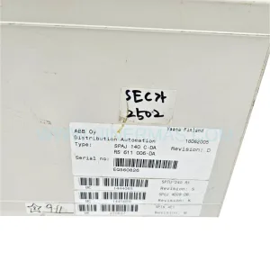ABB SPAJ140C Combined Overcurrent Relay - New Original