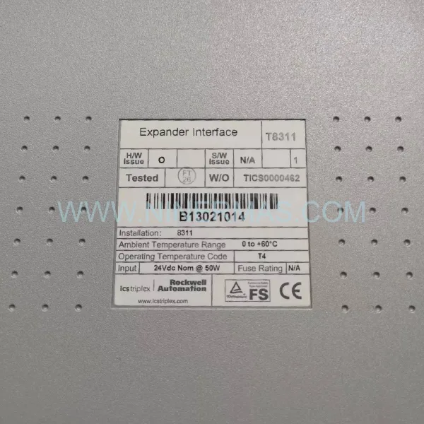 Original ICS TRIPLEX T8311 Input Module - Industrial Retrofit Component