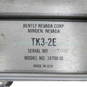Original Bently Nevada TK3-2E Input Module - Industrial Retrofit Component