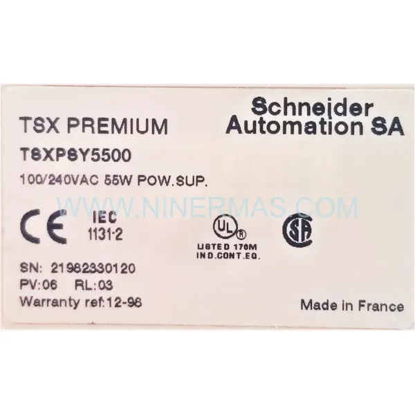 Original Schneider Electric (Modicon) TSXPSY5500M - Industrial Spare Parts