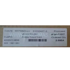 Original EMERSON VE4005S2B1 - Industrial Spare Parts