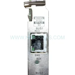 VI702 Input Module Rear Side & Label - Yokogawa